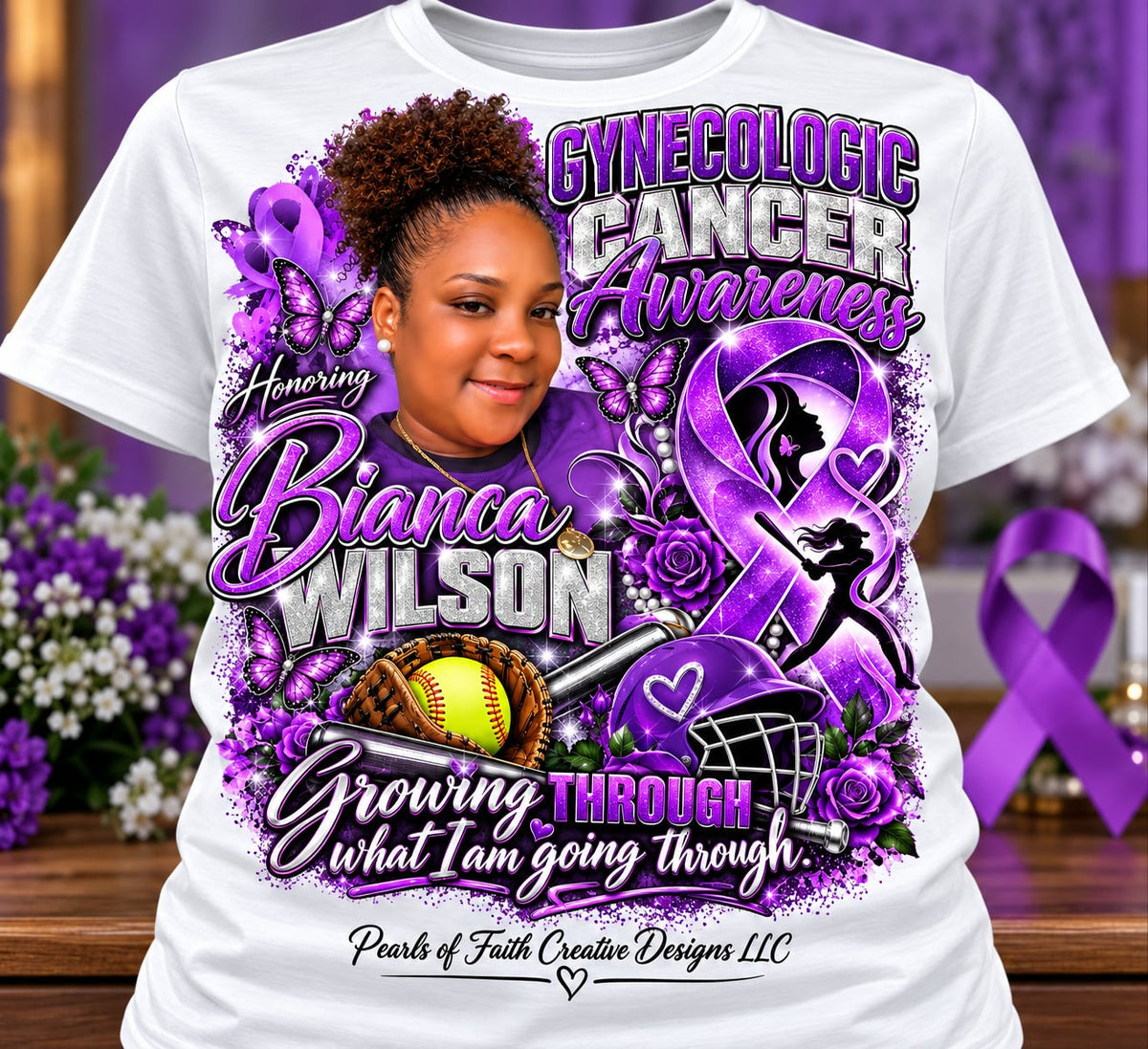 Bianca Wilson Cancer Awareness Shirt