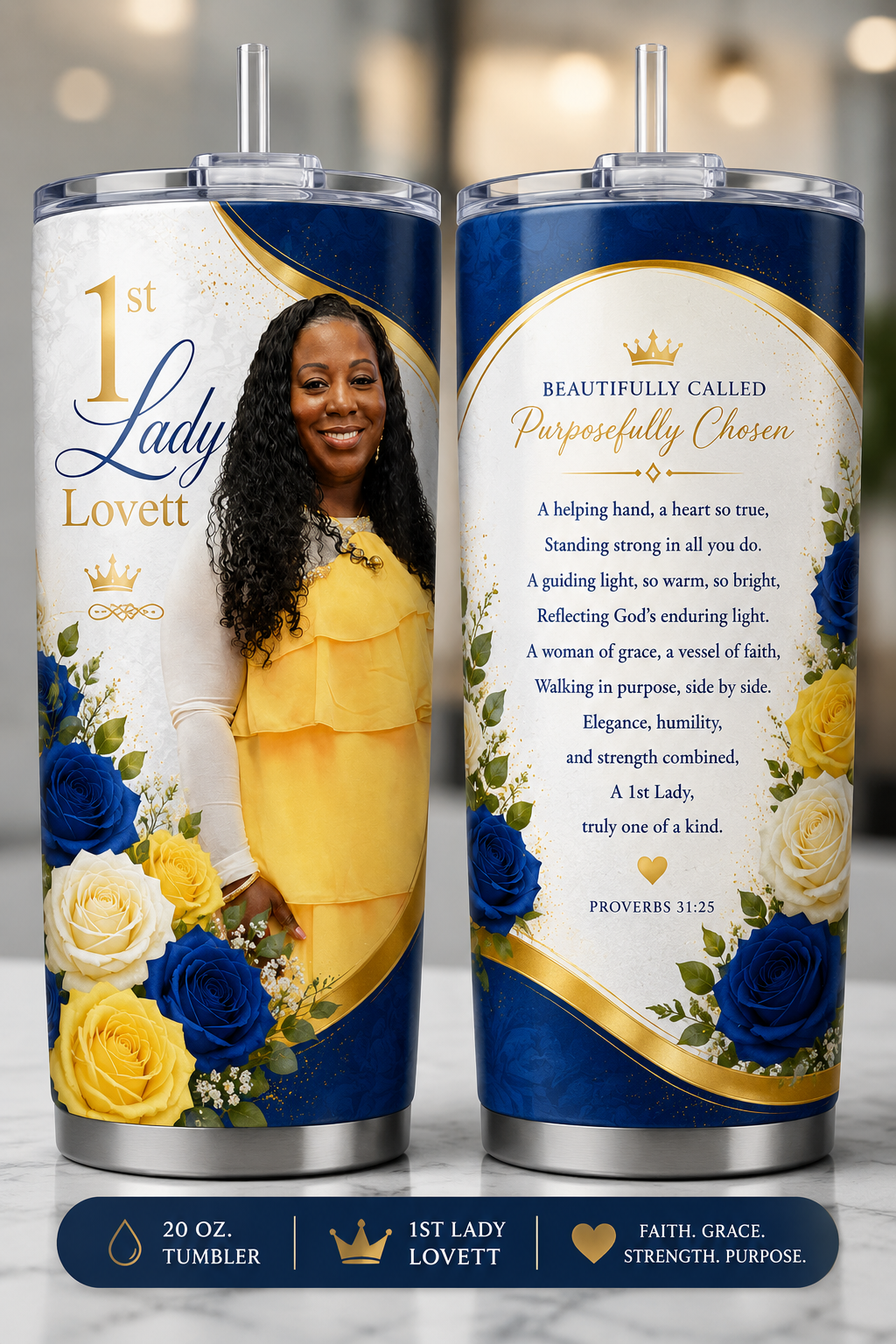 1st Lady Lovette Tumbler