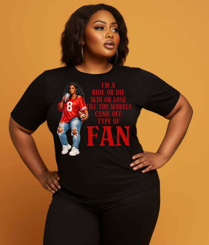 Short sleeve tshirt- NFL Inspired