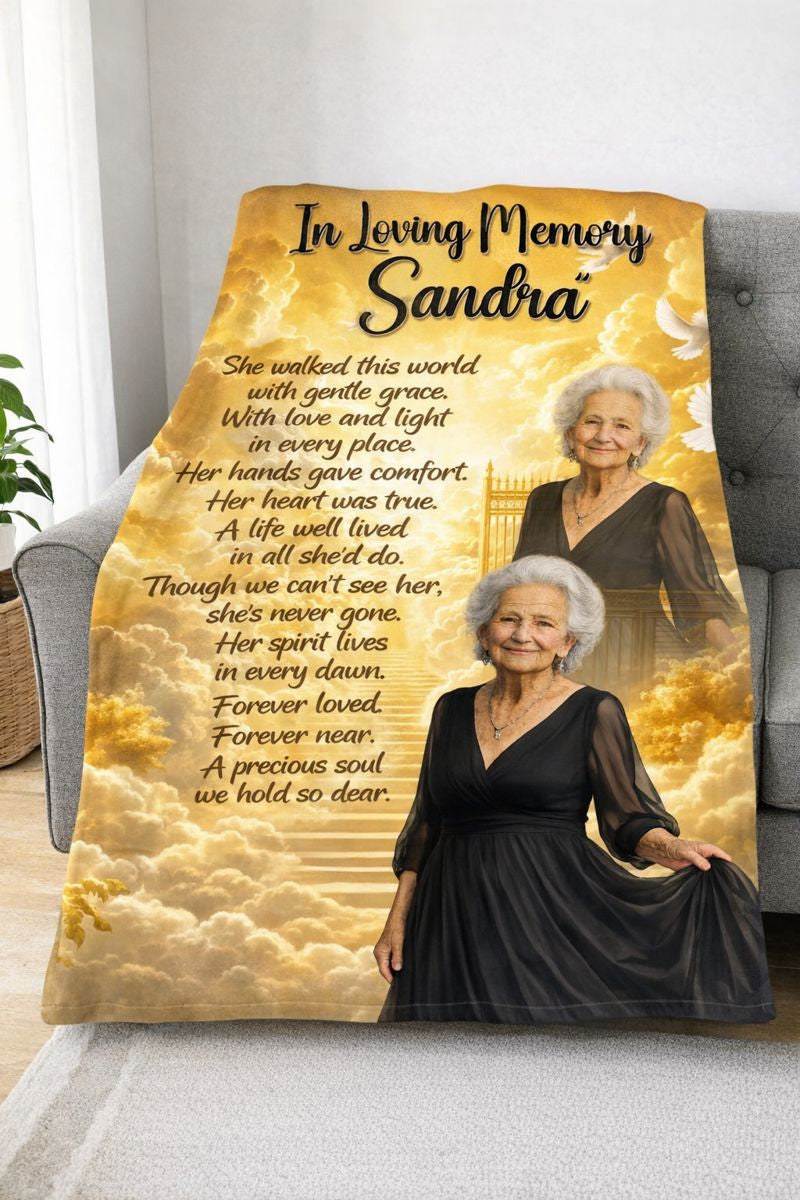 YELLOW MEMORIAL BLANKET