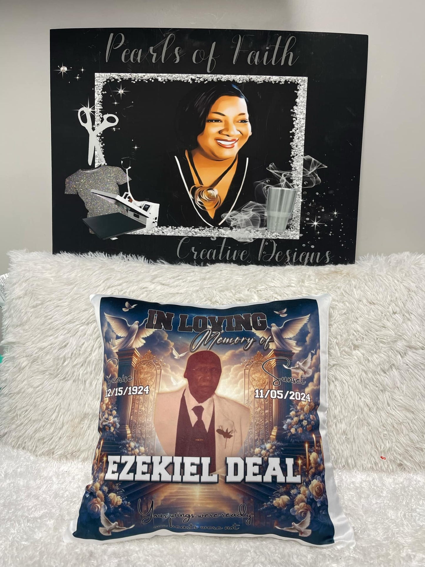 Customized Memorial Pillows