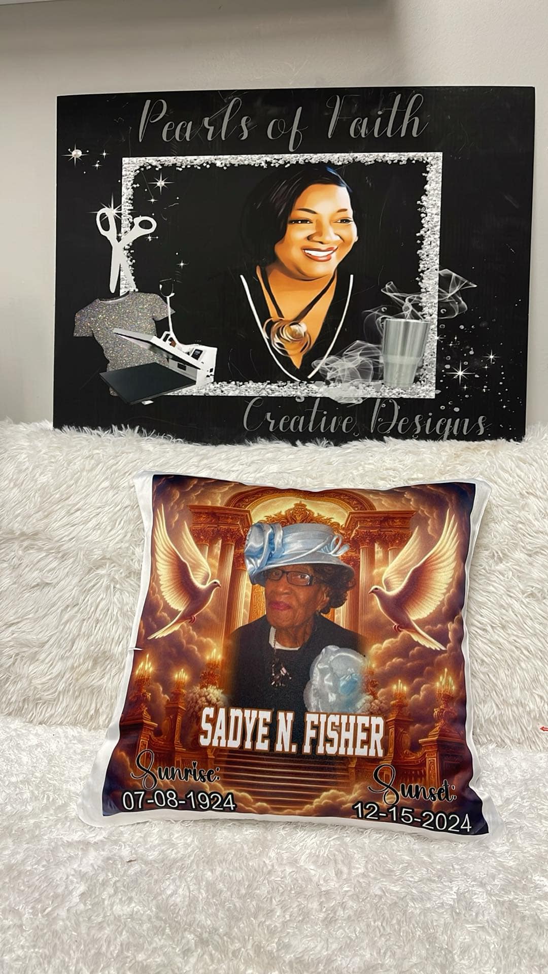 Customized Memorial Pillows