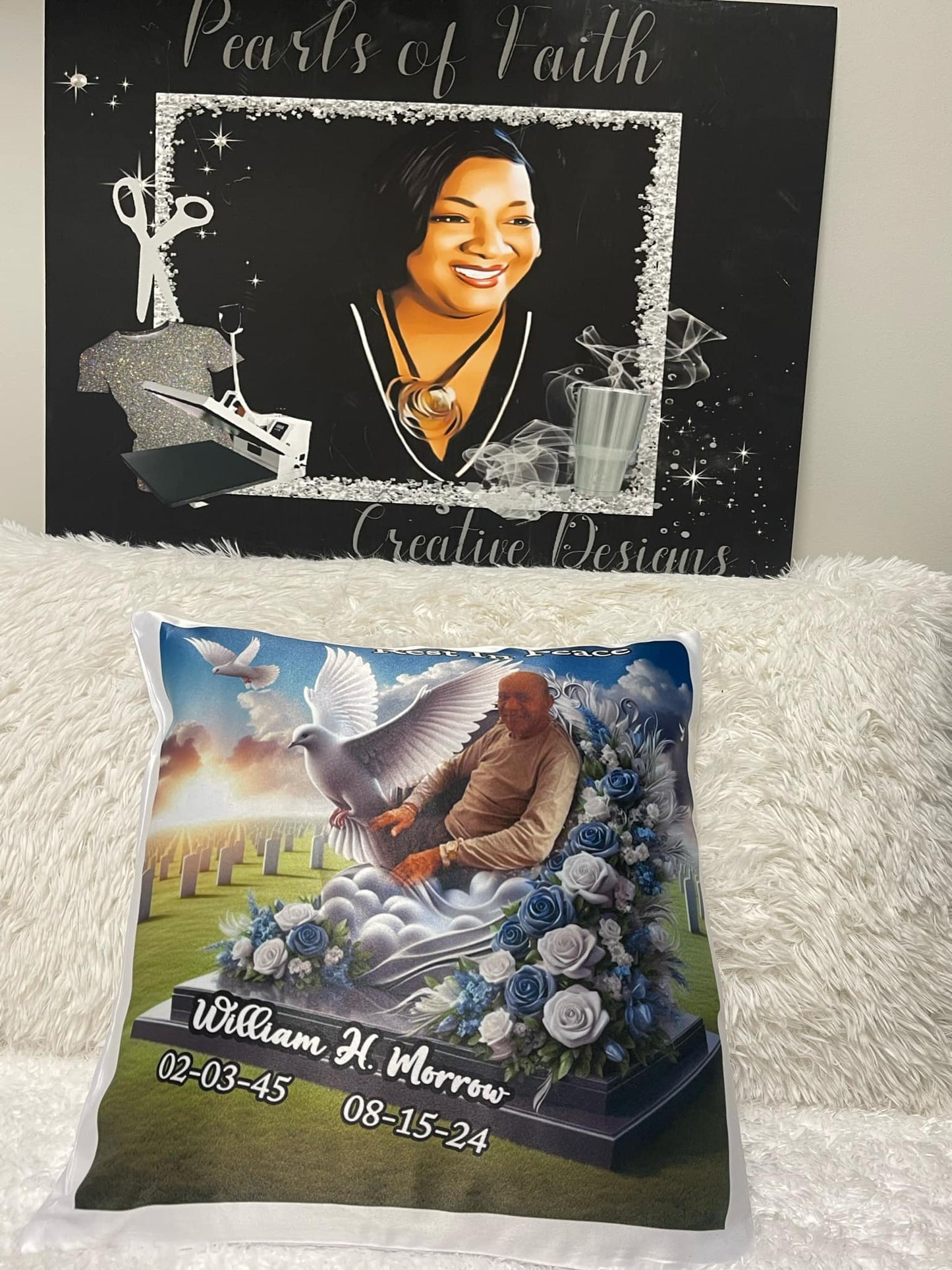 Customized Memorial Pillows