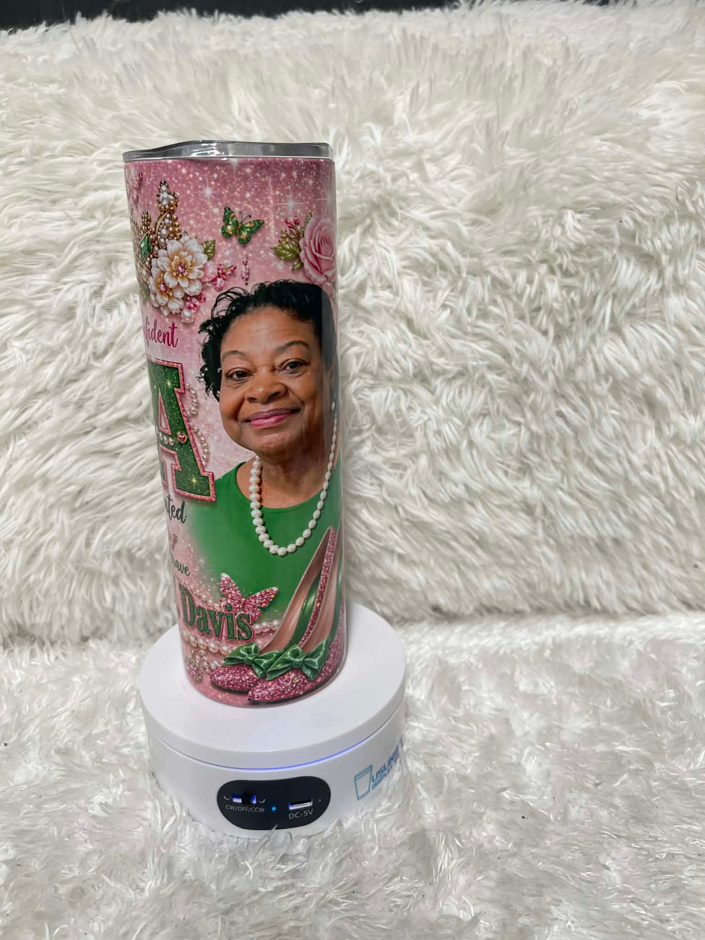 Customized AKA inspired Tumbler for Linda Hickson