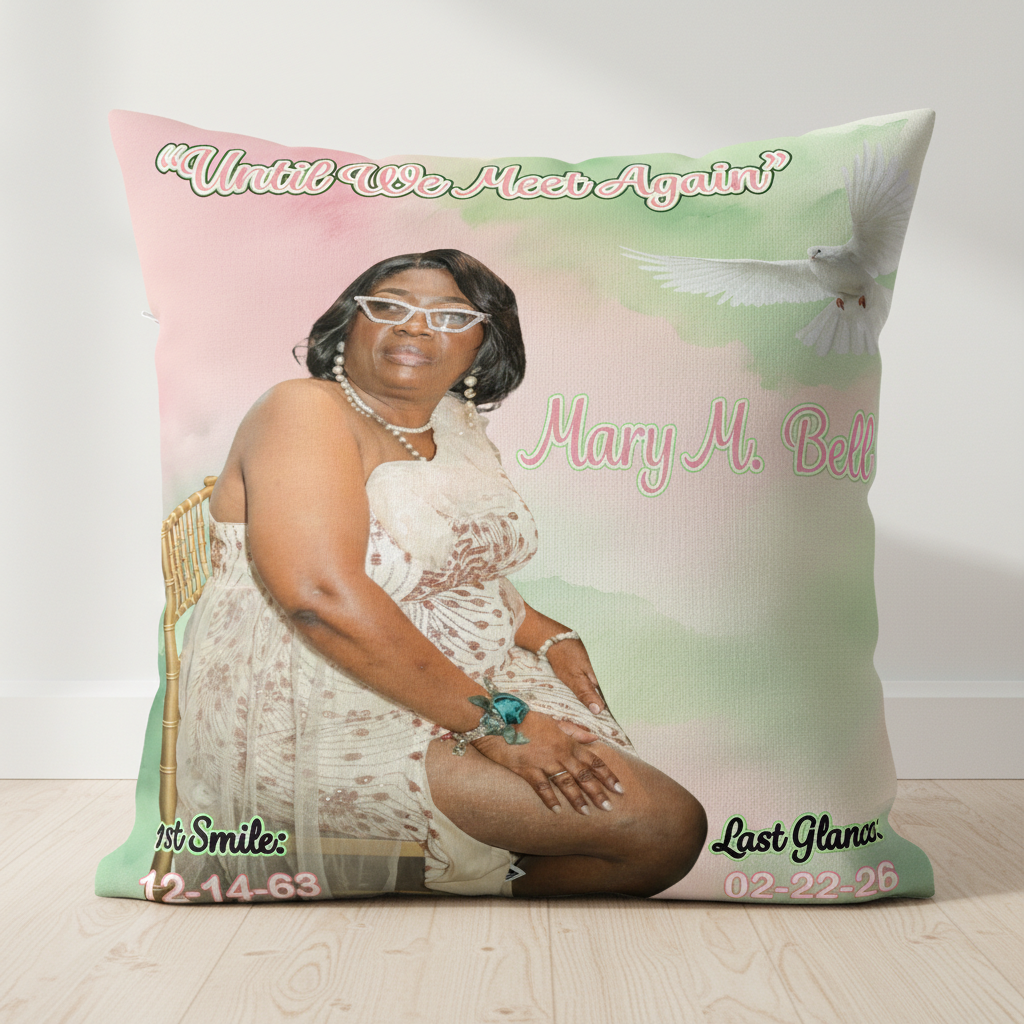 CUSTOMIZED MEMORIAL PILLOW