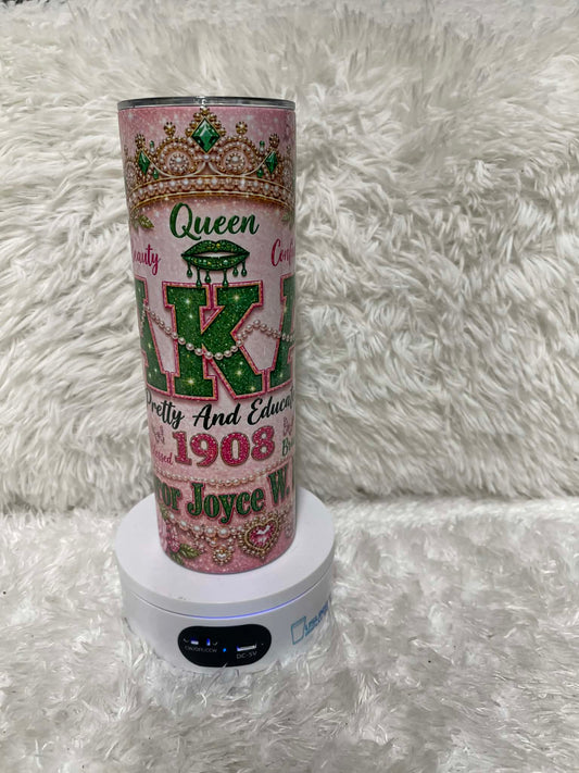 Customized AKA inspired Tumbler for Linda Hickson