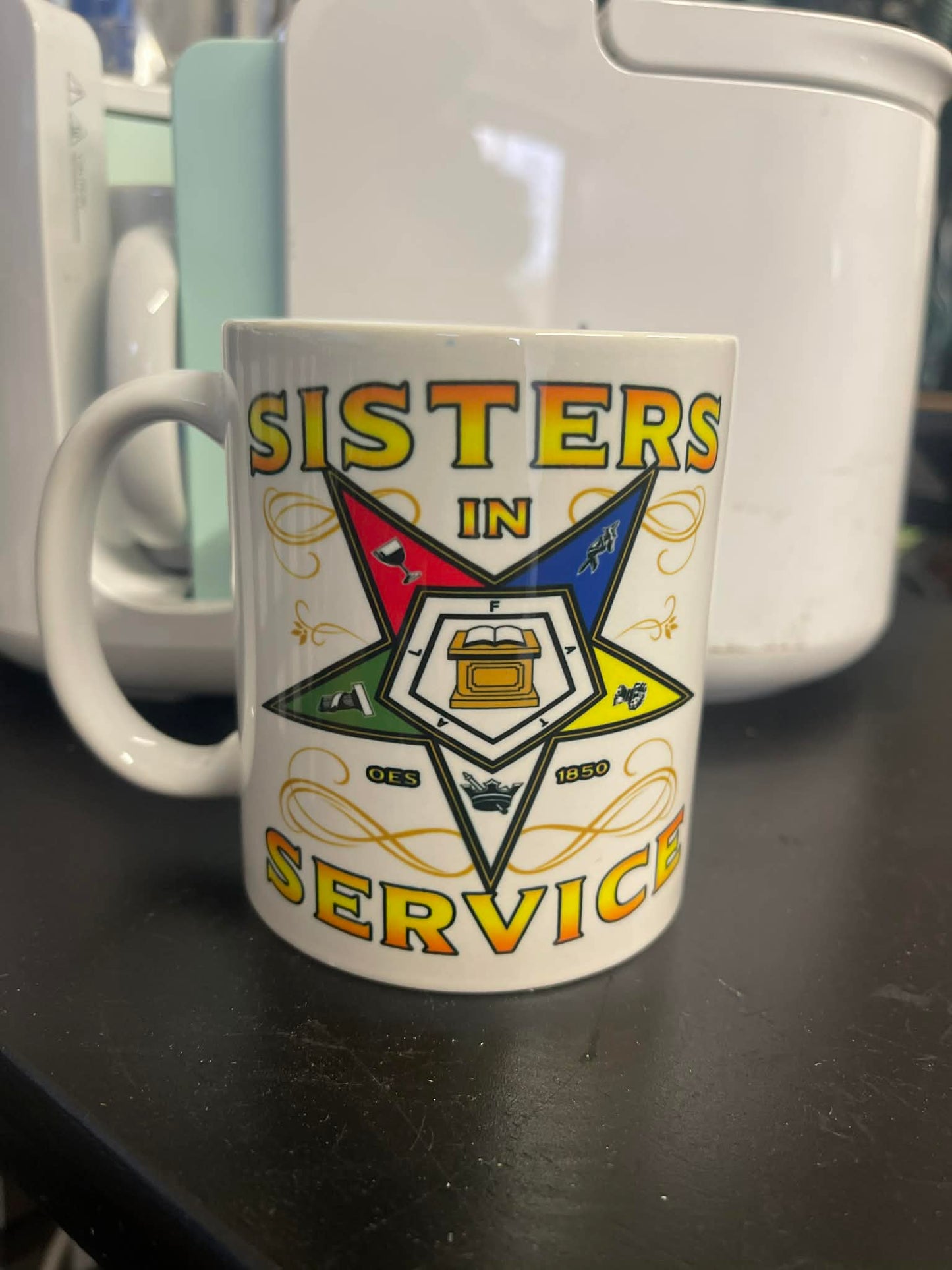 customized OES coffee cup