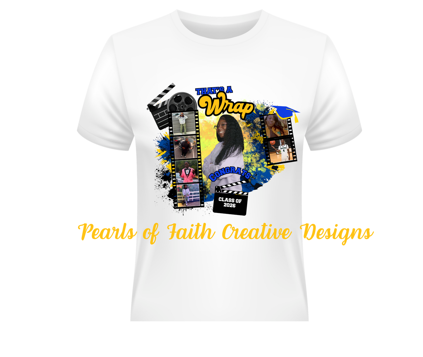Customized graduation tshirt for Shantice Jamison's Family