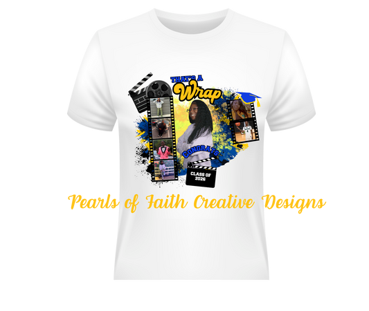 Customized graduation tshirt for Shantice Jamison's Family