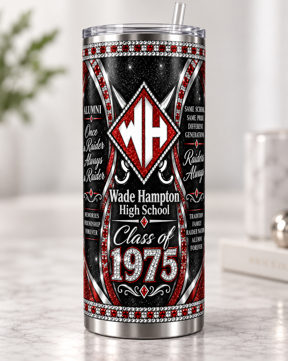 Wade Hampton High School Class of 1975 Tumbler