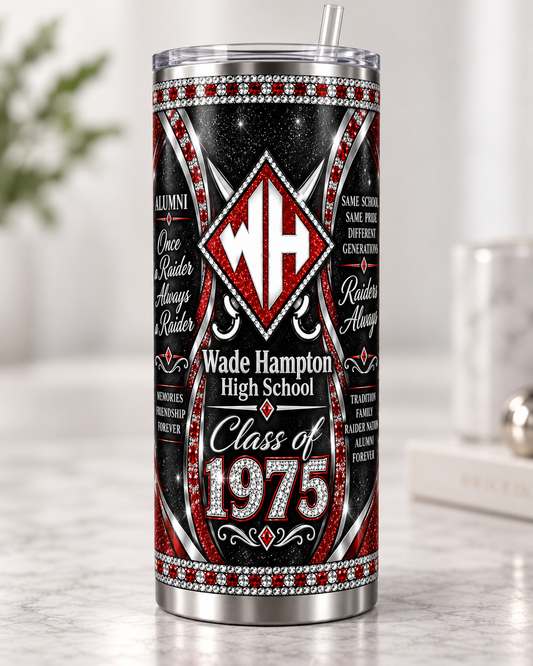 Wade Hampton High School Class of 1975 Tumbler