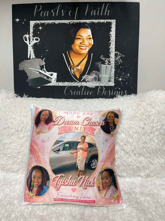 Customized Mary Kay inspired pillow