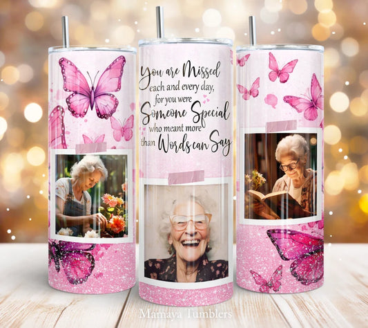 Customized Memorial Tumbler